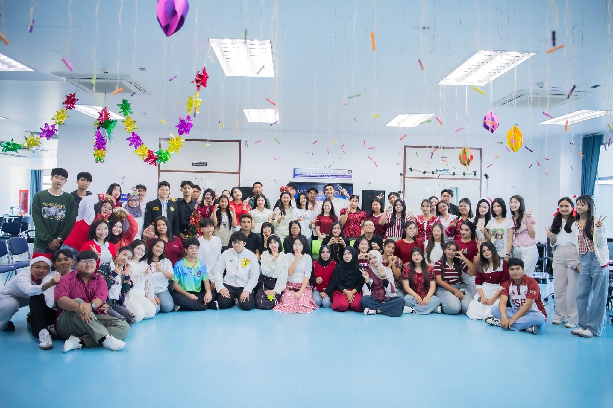 บรรยากาศกิจกรรมส่งท้ายปีเก่าต้อนรับปีใหม่